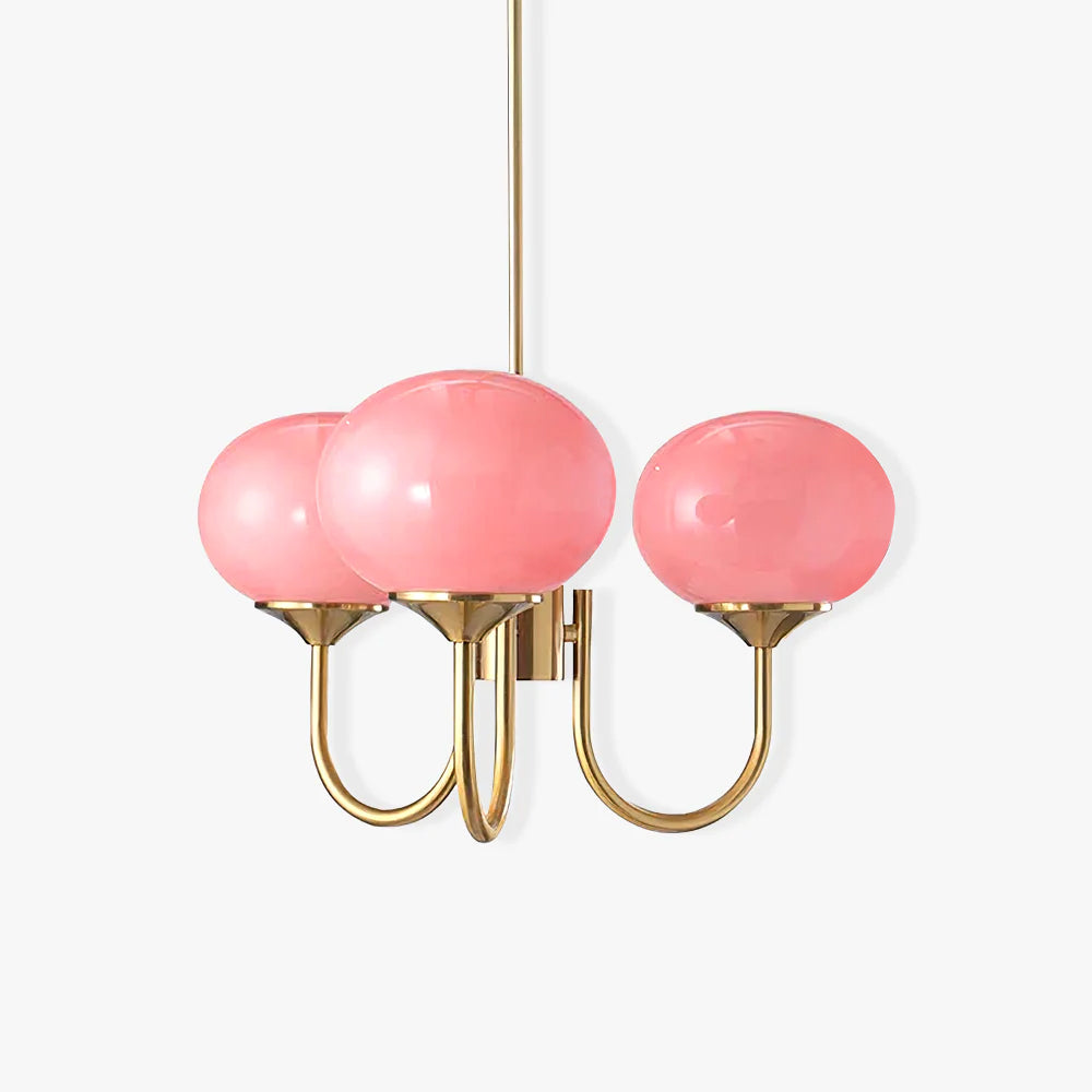 Lumello Marshmallow Semi Flush Mount Ceiling Light | Chandelier