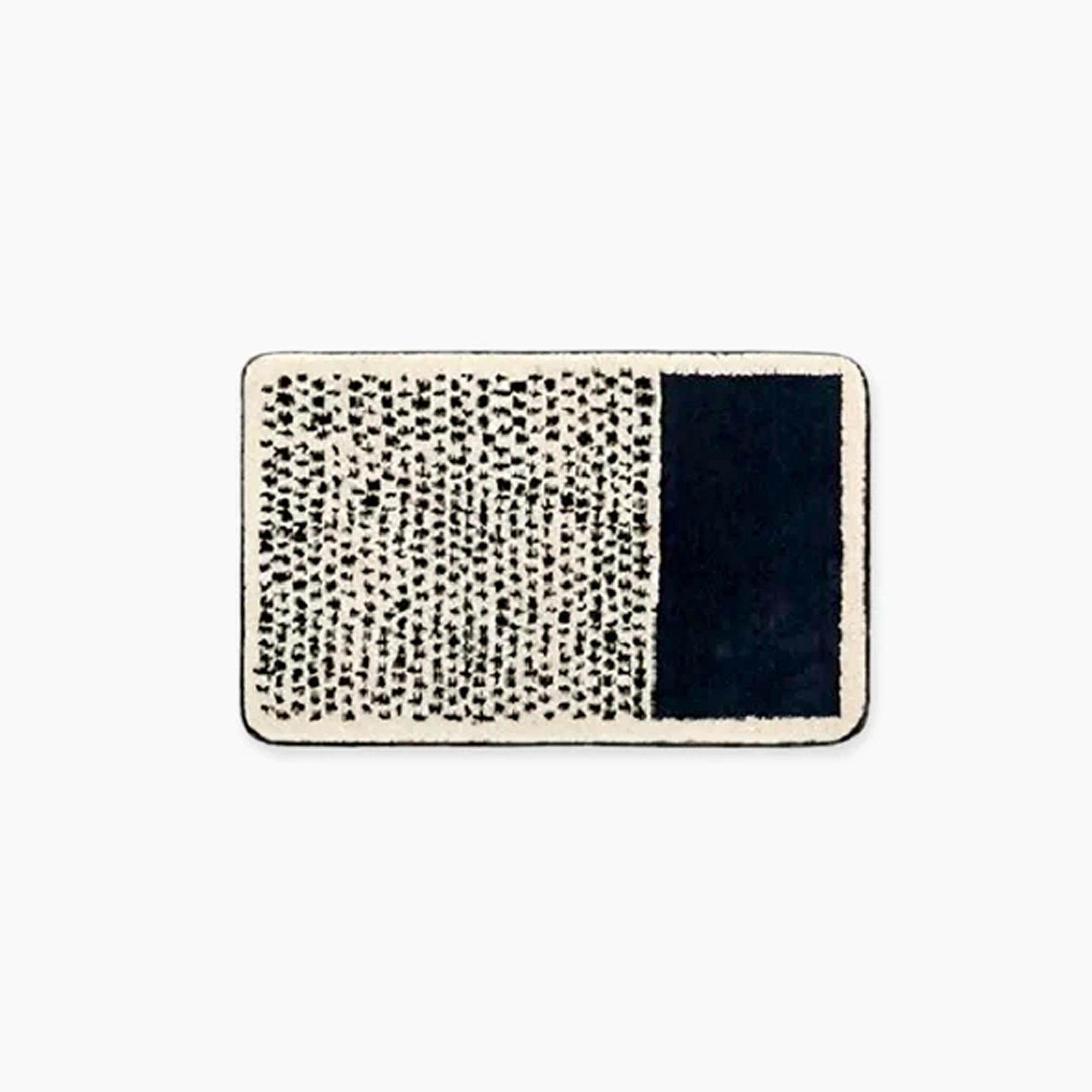 Abstract Bath Mat with Non-Slip Backing | NordicFlow