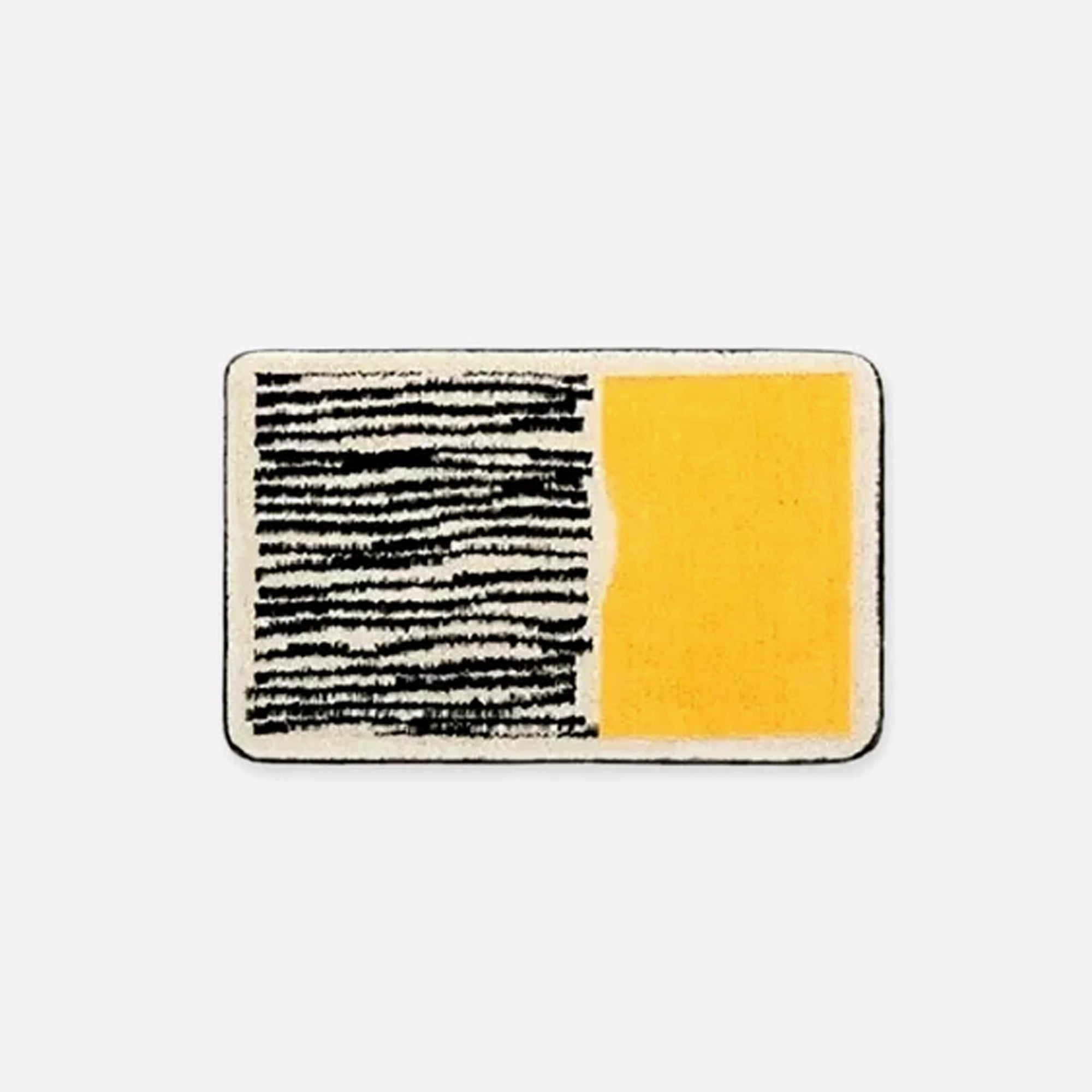 Abstract Bath Mat with Non-Slip Backing | NordicFlow