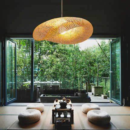 Bamboo Pendant Light | Lumina