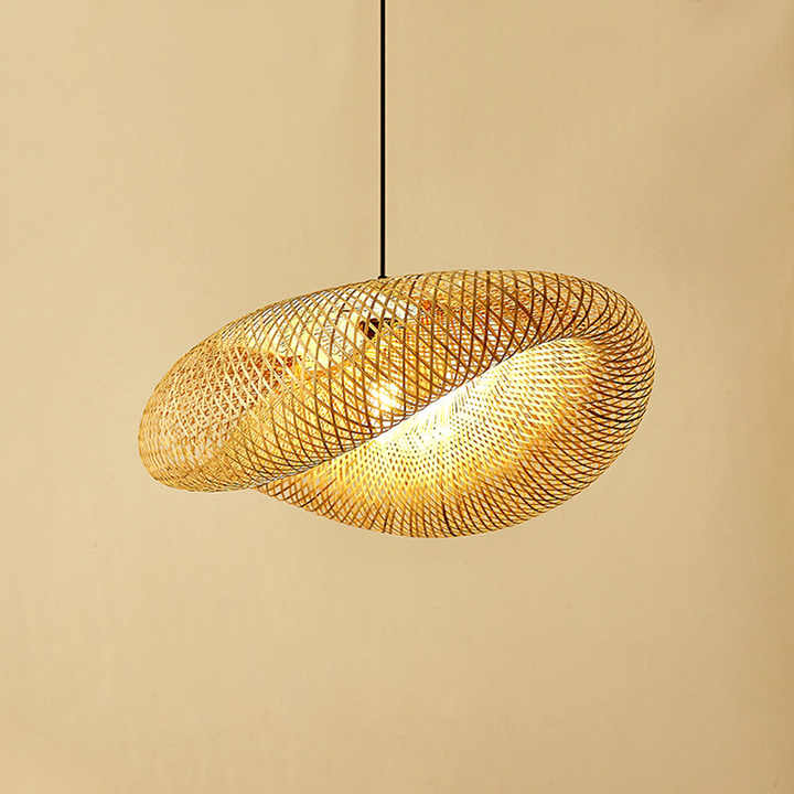Bamboo Pendant Light | Lumina