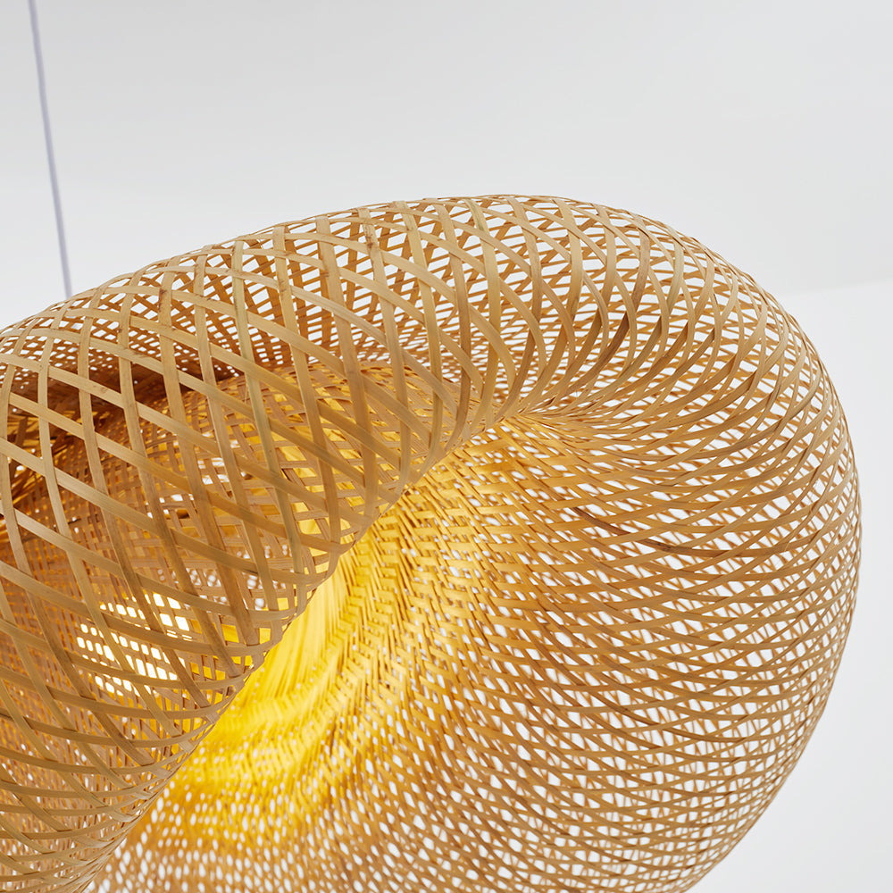 Bamboo Pendant Light | Lumina