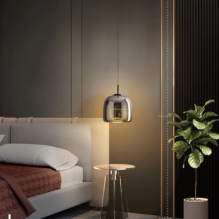 Black Glass Pendant Light | Luminoza