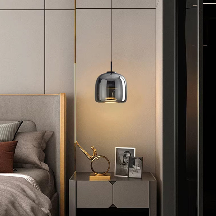 Black Glass Pendant Light | Luminoza