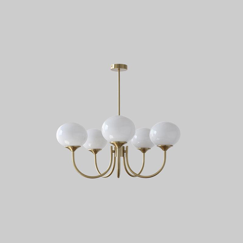 Ceiling Light Fixture with Glass Shades | Luminairex