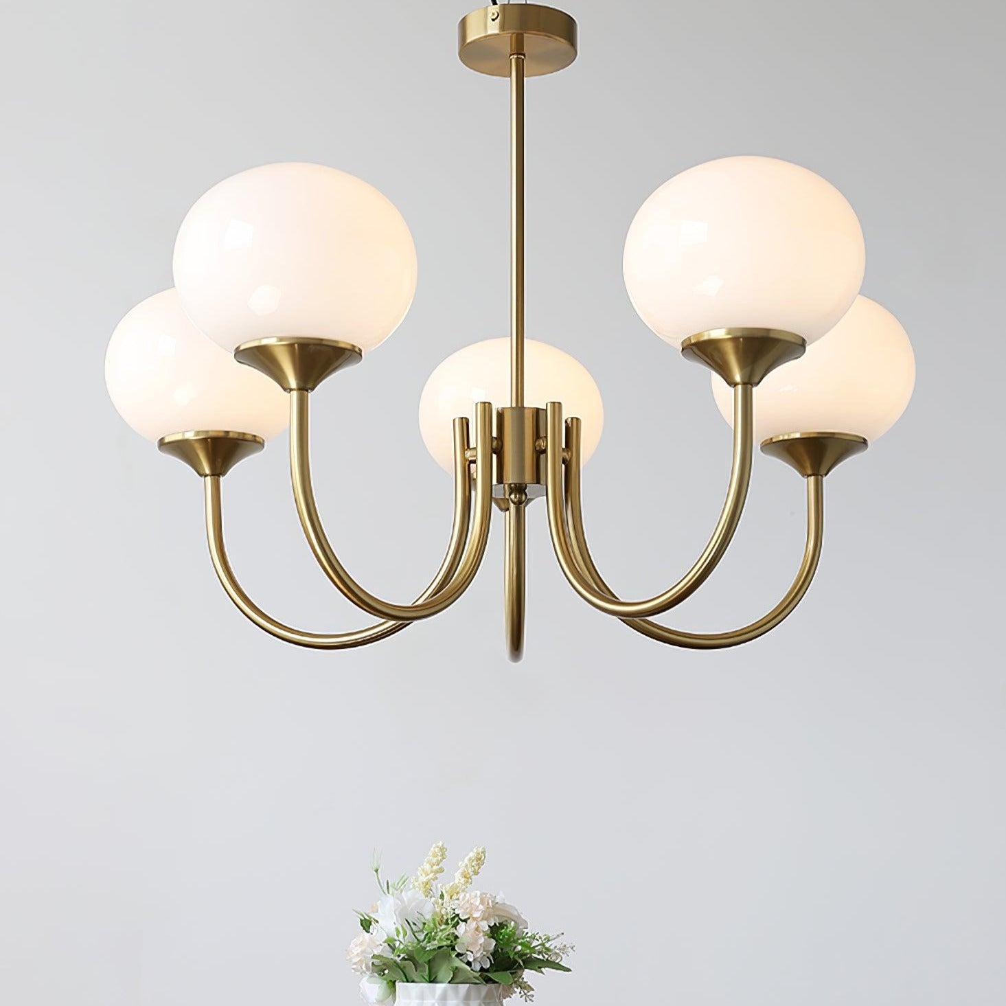 Ceiling Light Fixture with Glass Shades | Luminairex