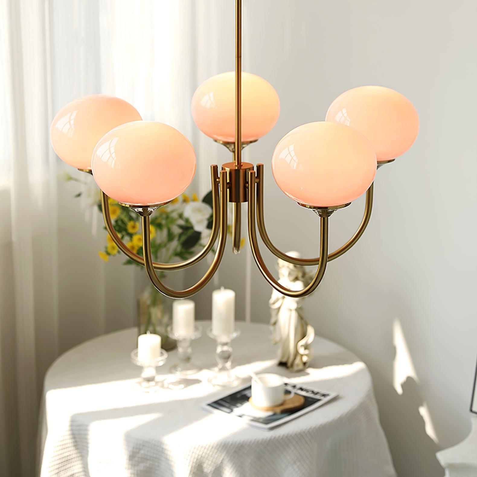 Ceiling Light Fixture with Glass Shades | Luminairex