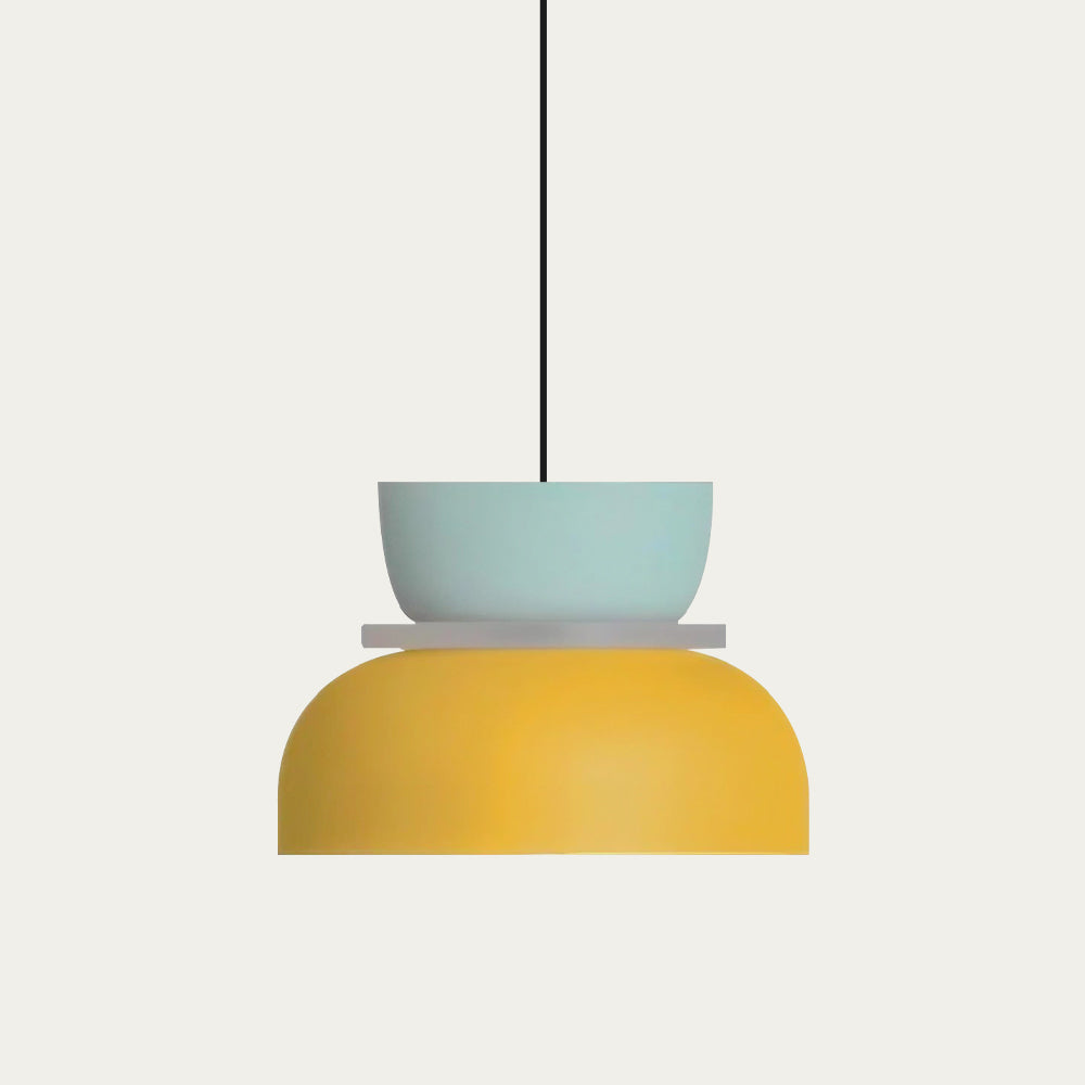 Color Block Nordic Pendant Light | Lumivox