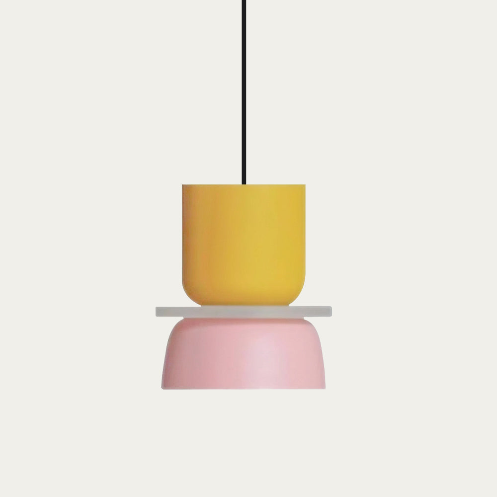 Color Block Nordic Pendant Light | Lumivox