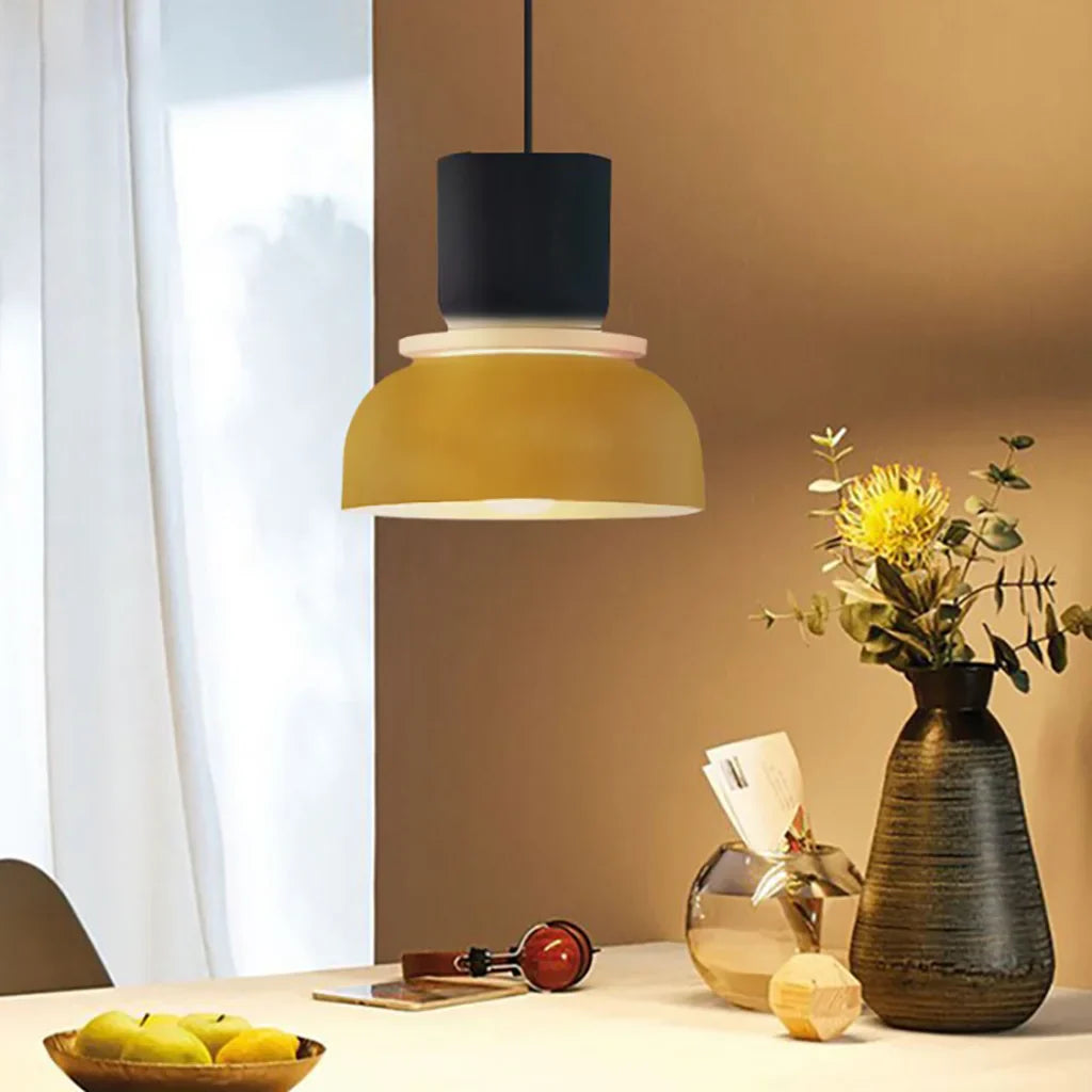 Color Block Nordic Pendant Light | Lumivox