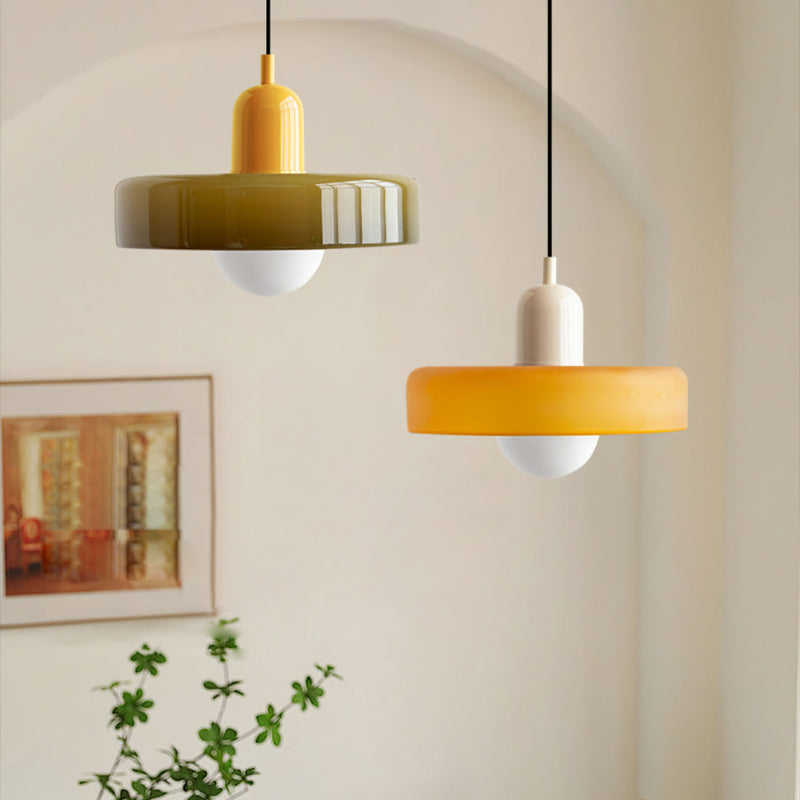 Colored Glass Pendant Light | Lumina