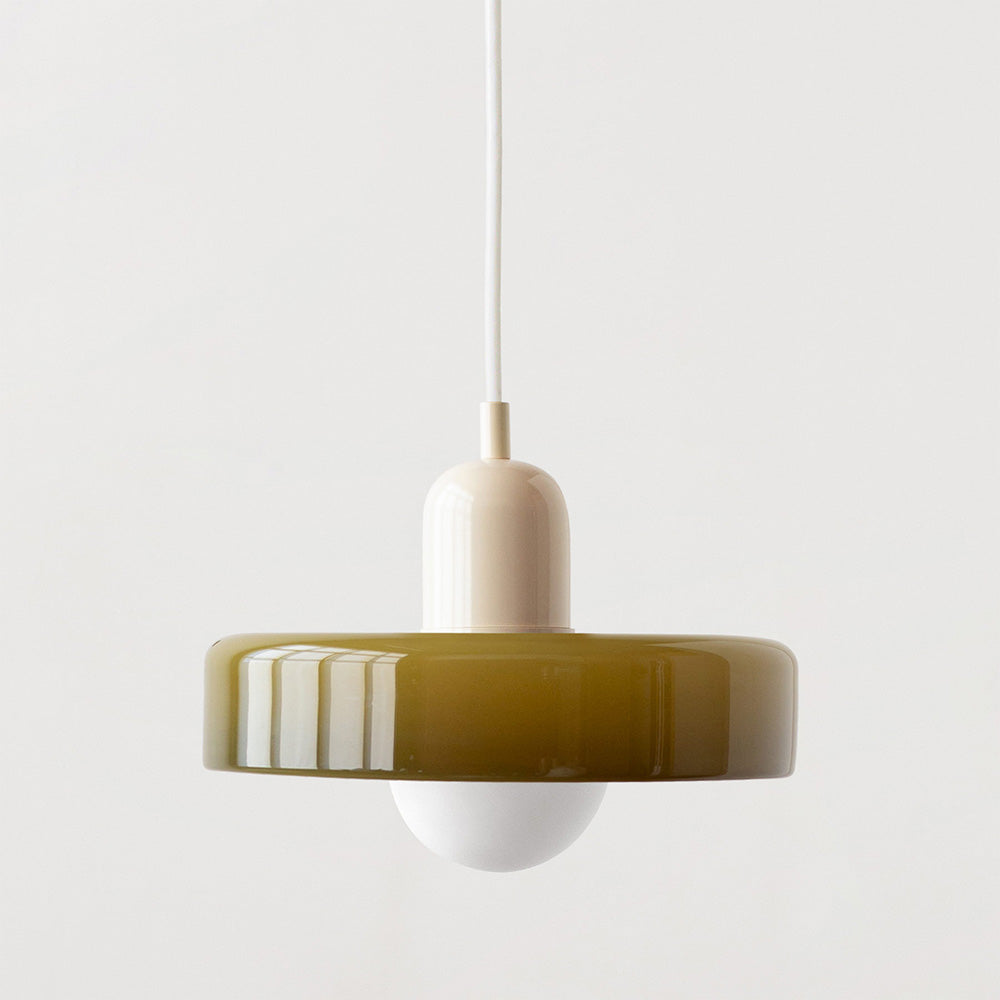 Colored Glass Pendant Light | Lumina