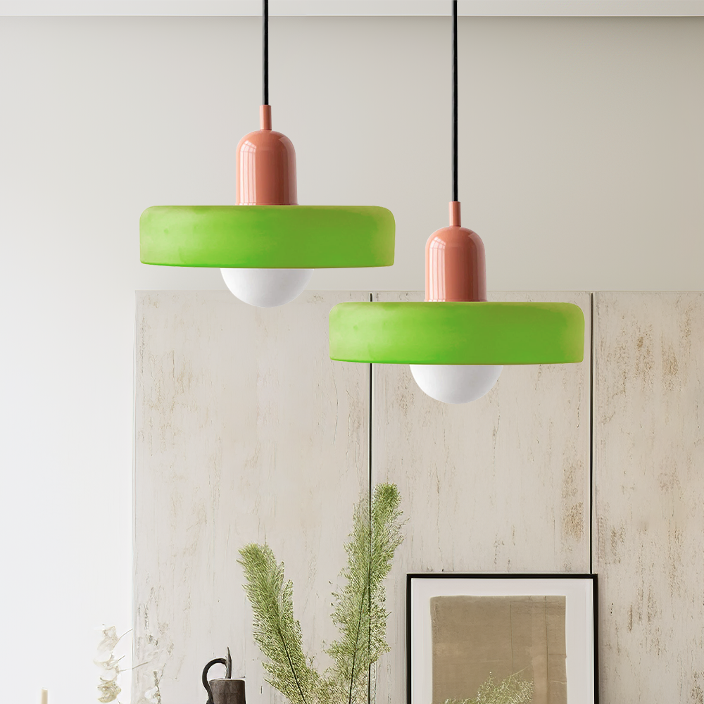 Colored Glass Pendant Light | Lumina