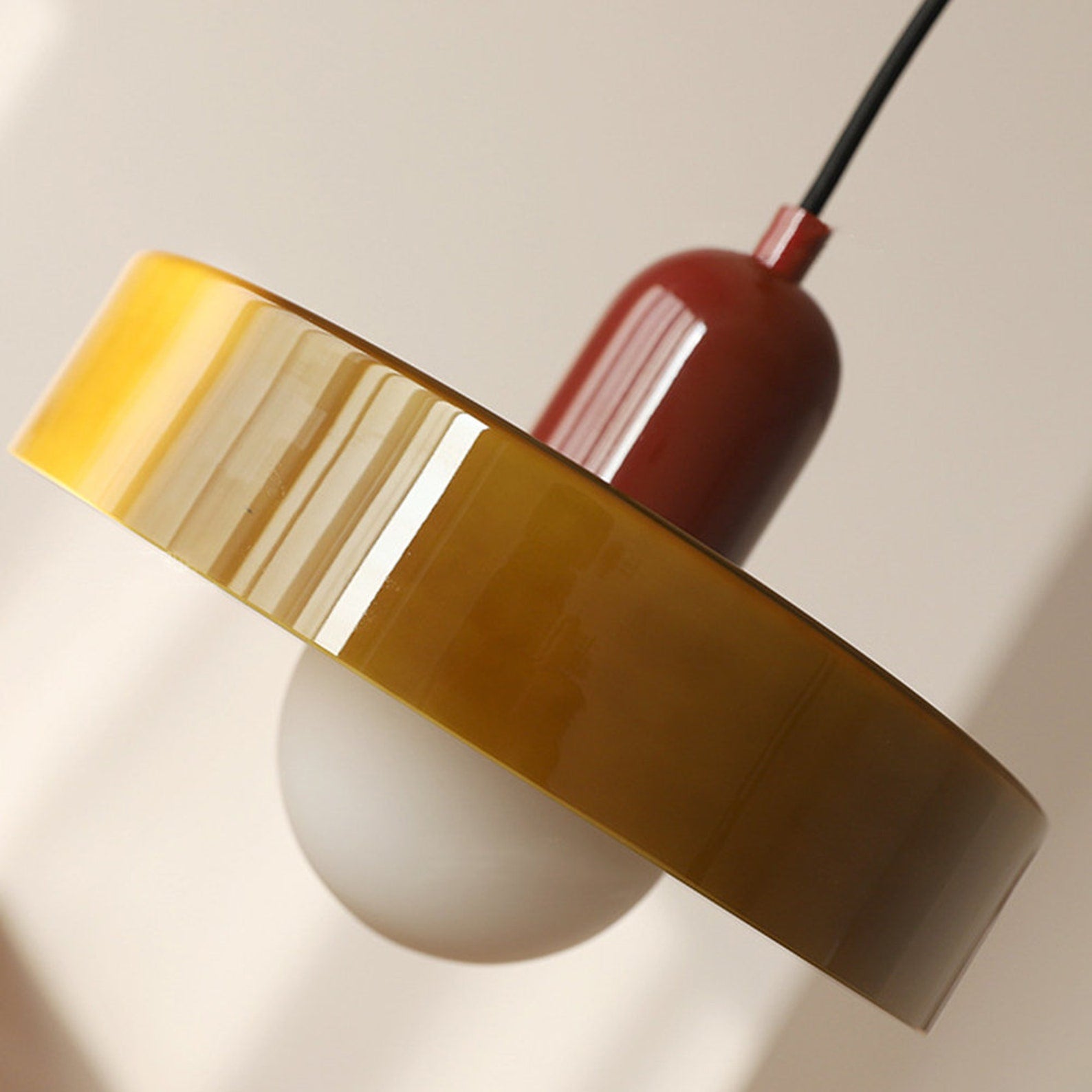 Colored Glass Pendant Light | Lumina