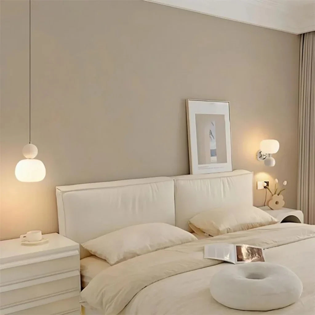 Cream Art Deco Pendant Light | Lumina