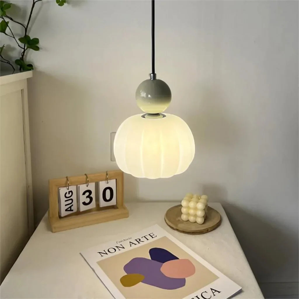 Cream Art Deco Pendant Light | Lumina