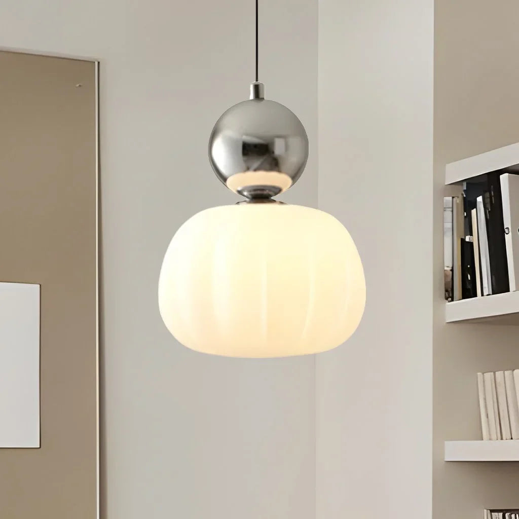 Cream Art Deco Pendant Light | Lumina