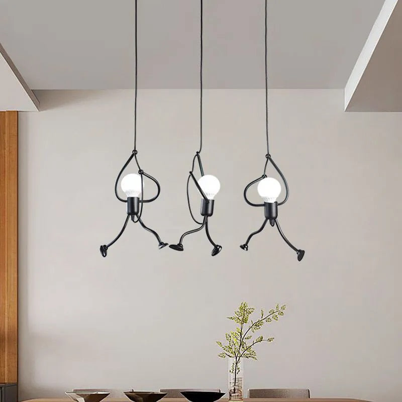 Doll-Shaped Pendant Light | Cheerify
