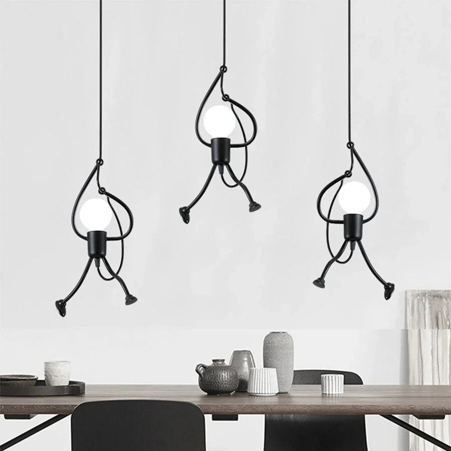 Doll-Shaped Pendant Light | Cheerify