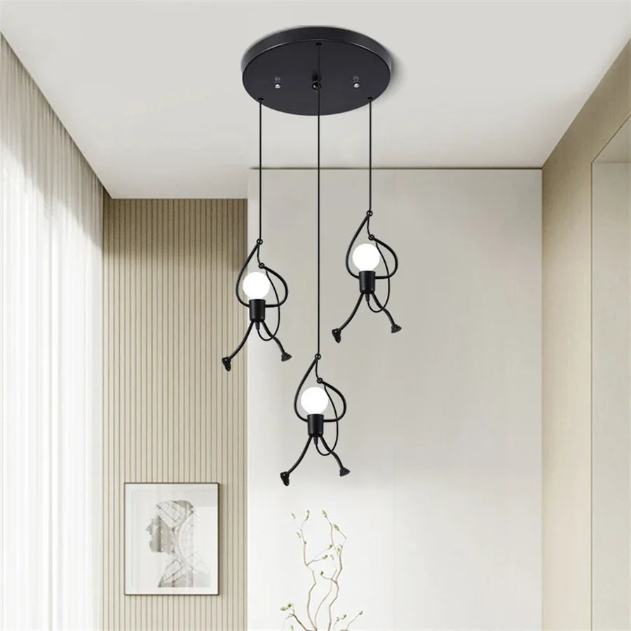 Doll-Shaped Pendant Light | Cheerify