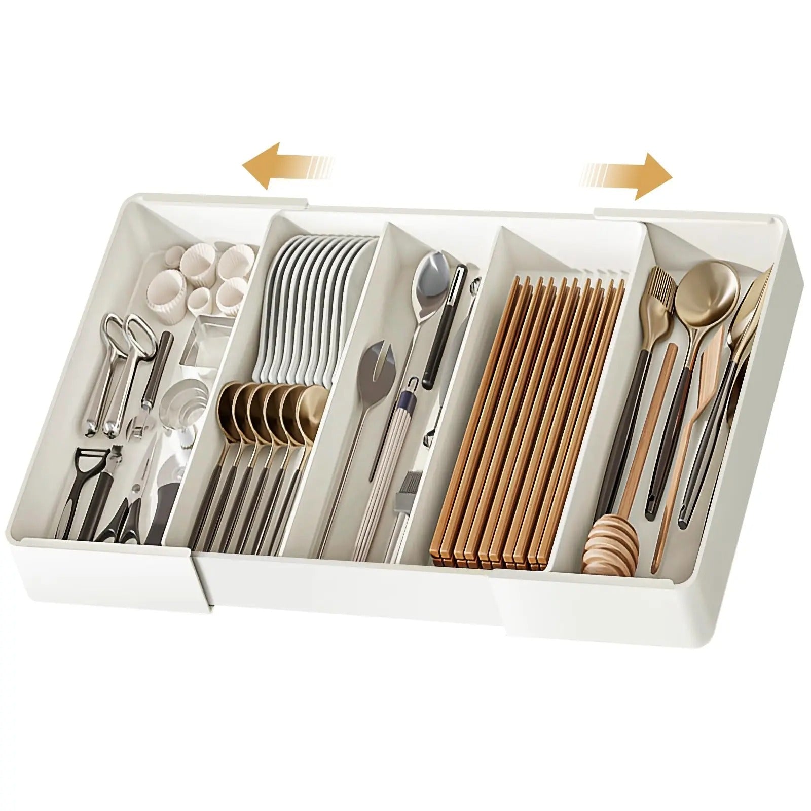 Drawer Organizer With Expandable Design | Sortifyx