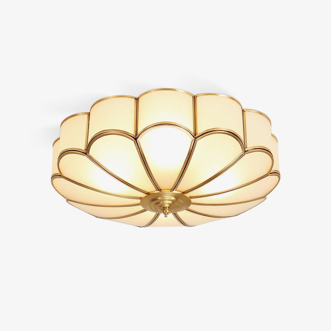 Orvella Bedroom Ceiling Lights | Brass