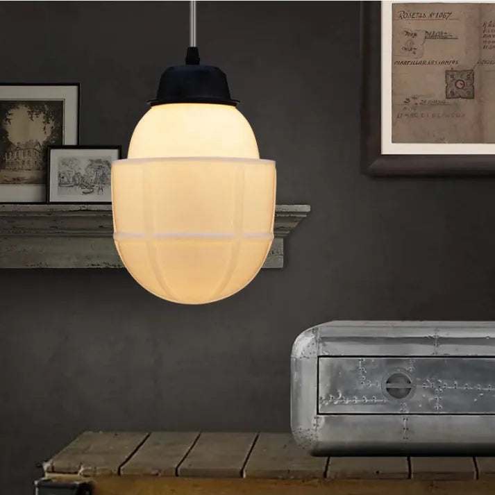 Glass Geometric Pendant Light | Lumivox