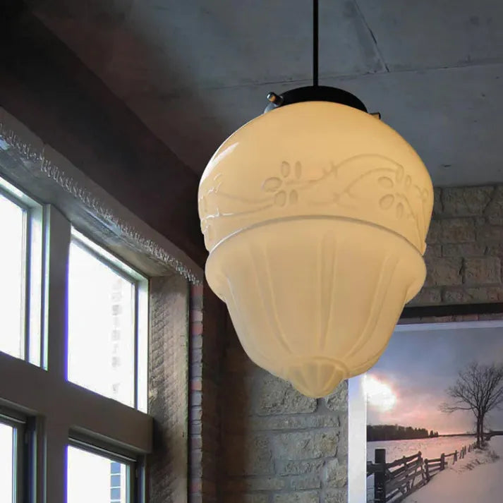 Glass Geometric Pendant Light | Lumivox