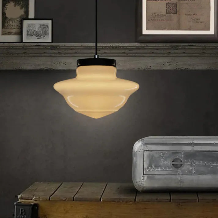 Glass Geometric Pendant Light | Lumivox