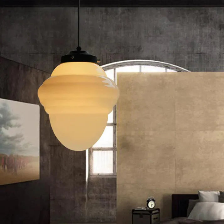 Glass Geometric Pendant Light | Lumivox