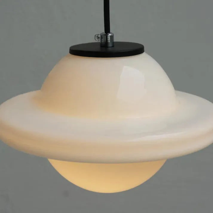 Glass Geometric Pendant Light | Lumivox