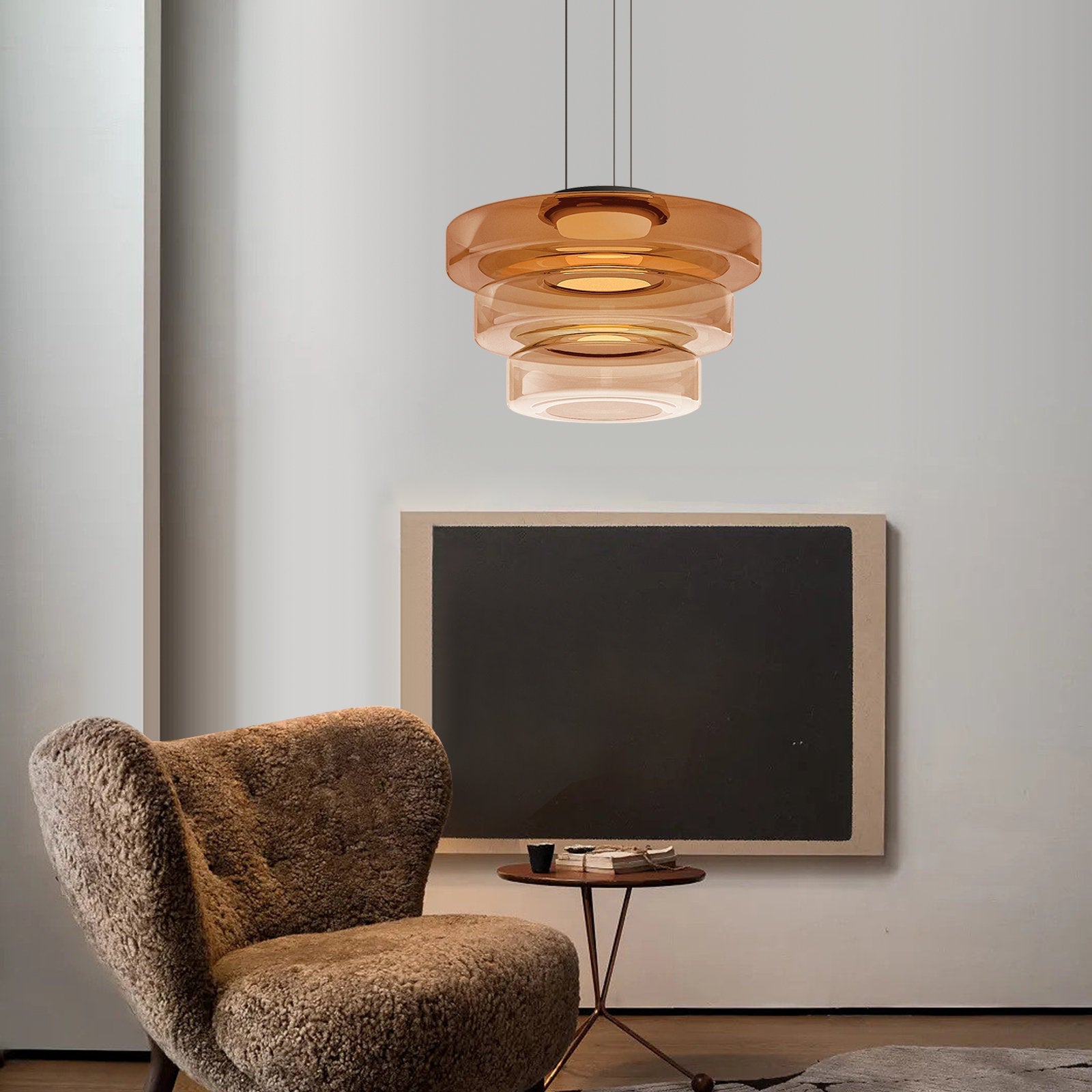 Glass Pendant Light Fixture | Lumina