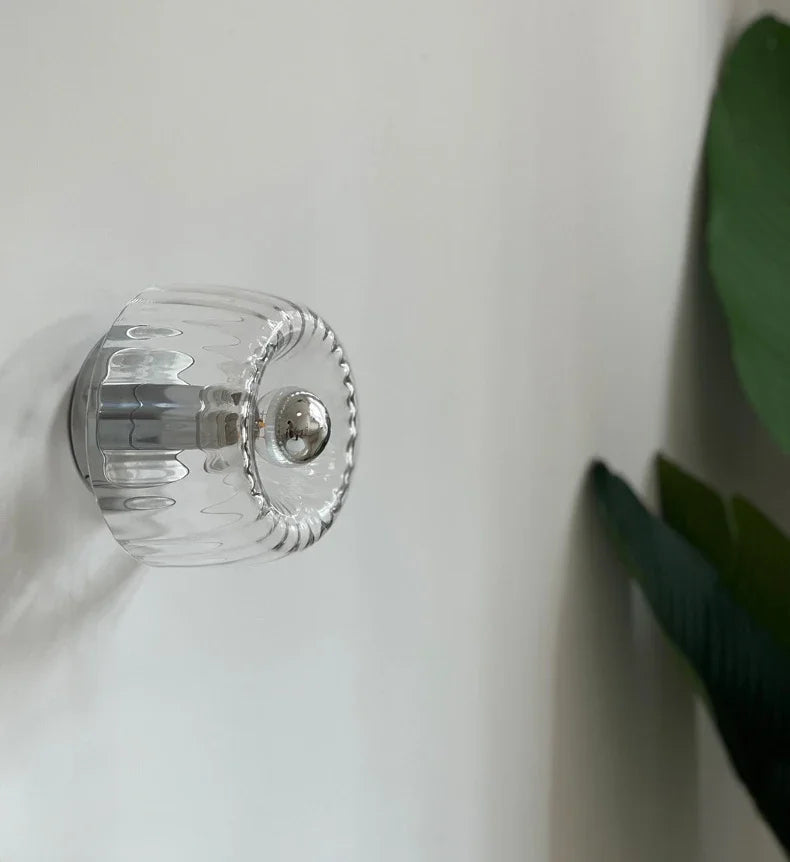Glass Wall Light Fixture | Luminoza
