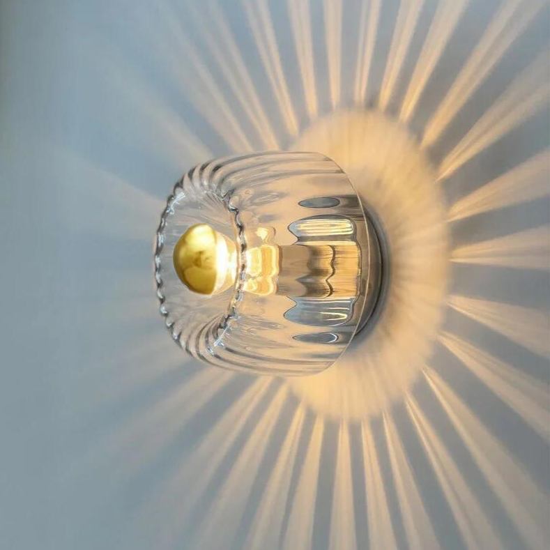 Glass Wall Light Fixture | Luminoza
