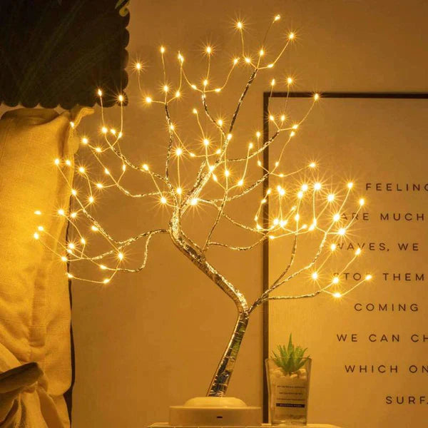 Handmade Tree Lamp with 108 LEDs | Lumivale