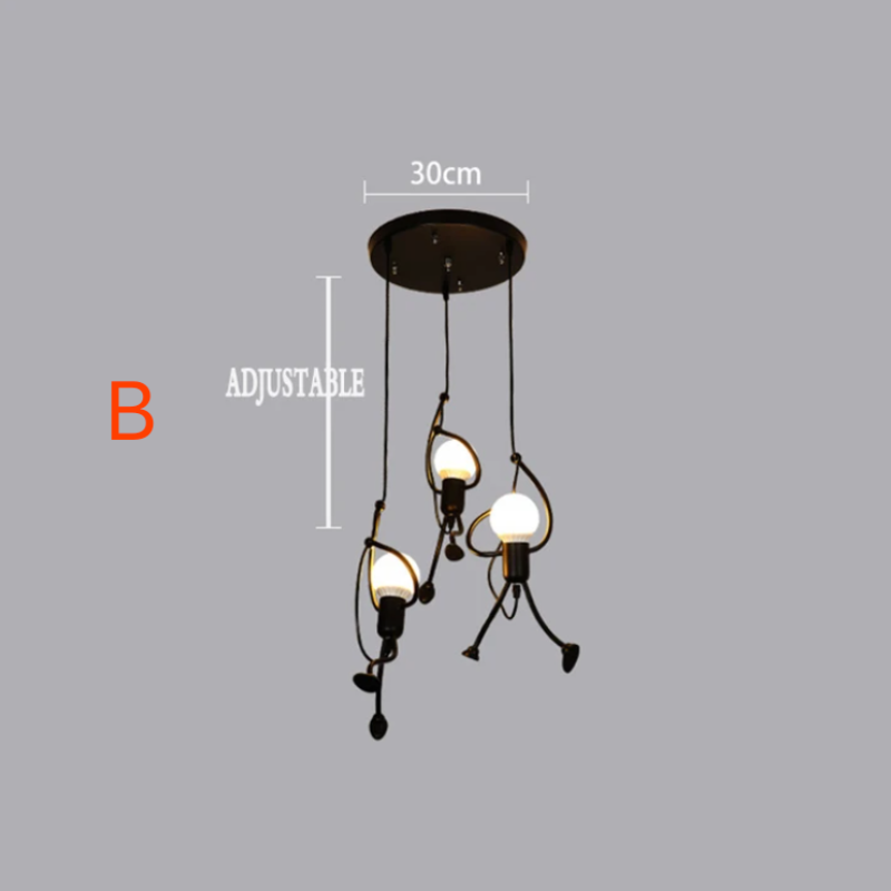Iron Man Hanging Lamp | Luminoza