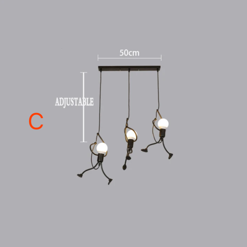 Iron Man Hanging Lamp | Luminoza