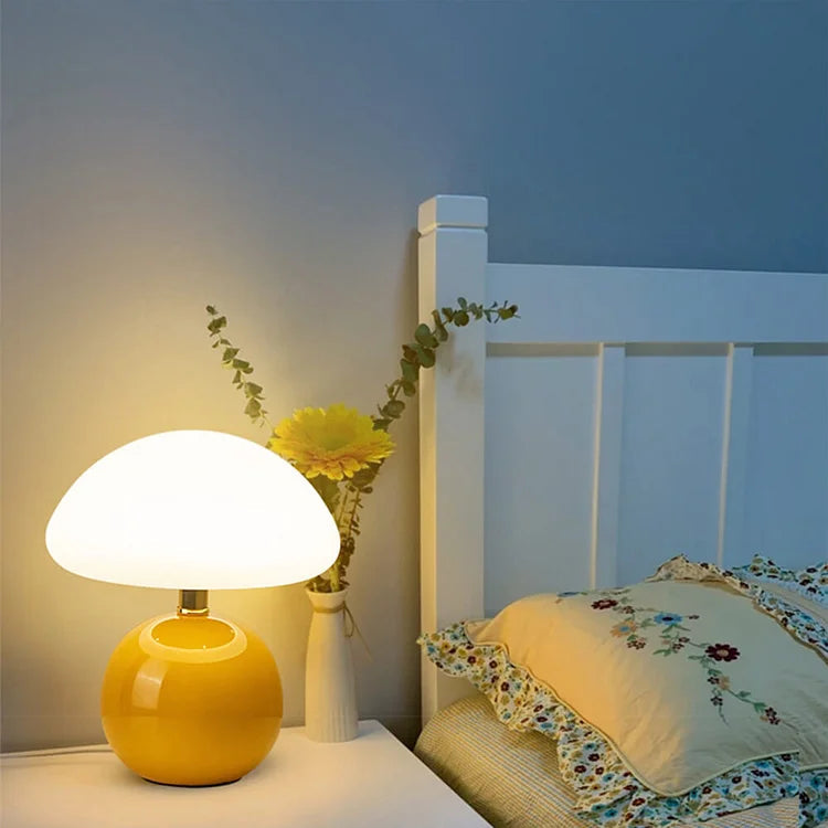 Mushroom Table Lamp | Glowviro