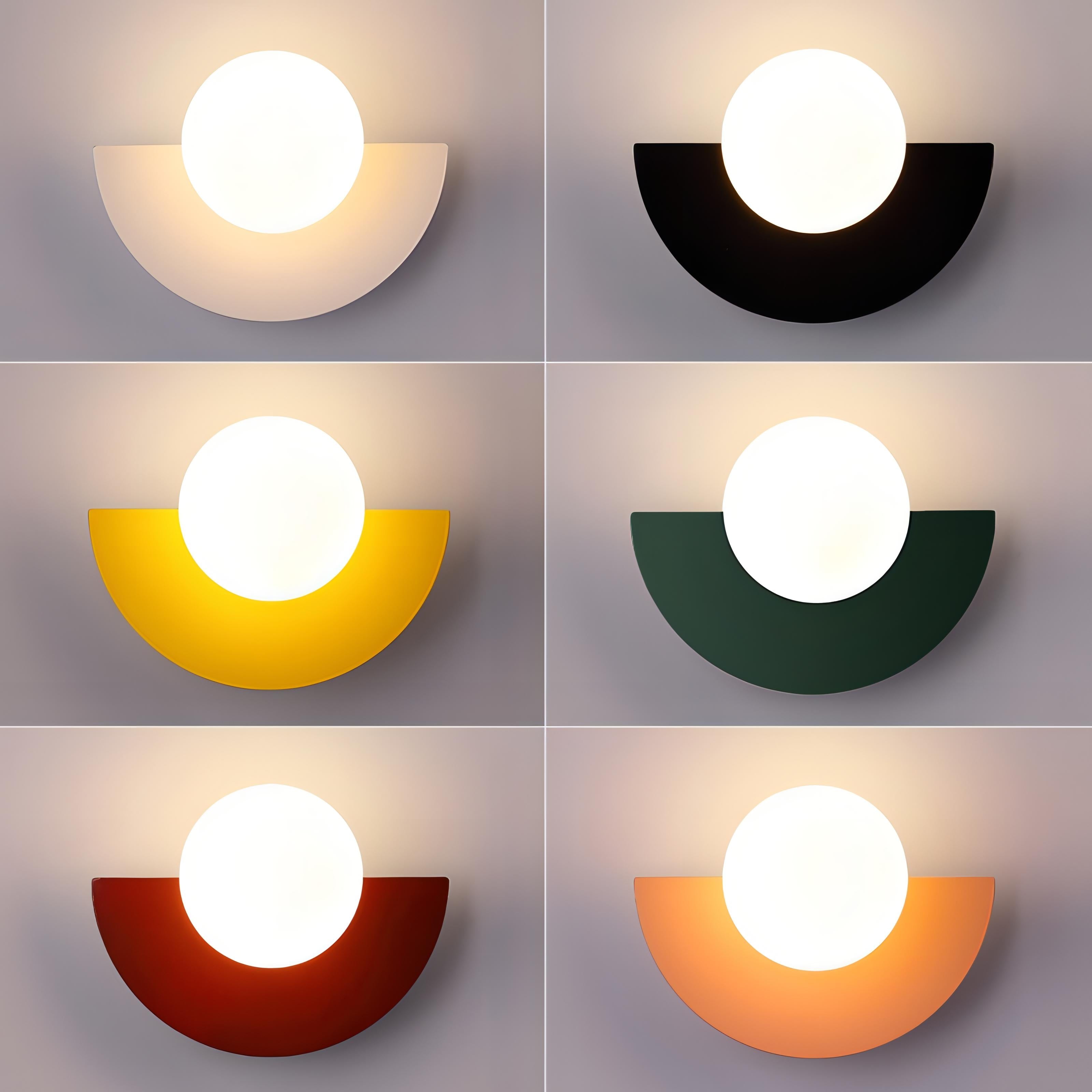 Nordic Semicircle Wall Lamp | Lumivisna
