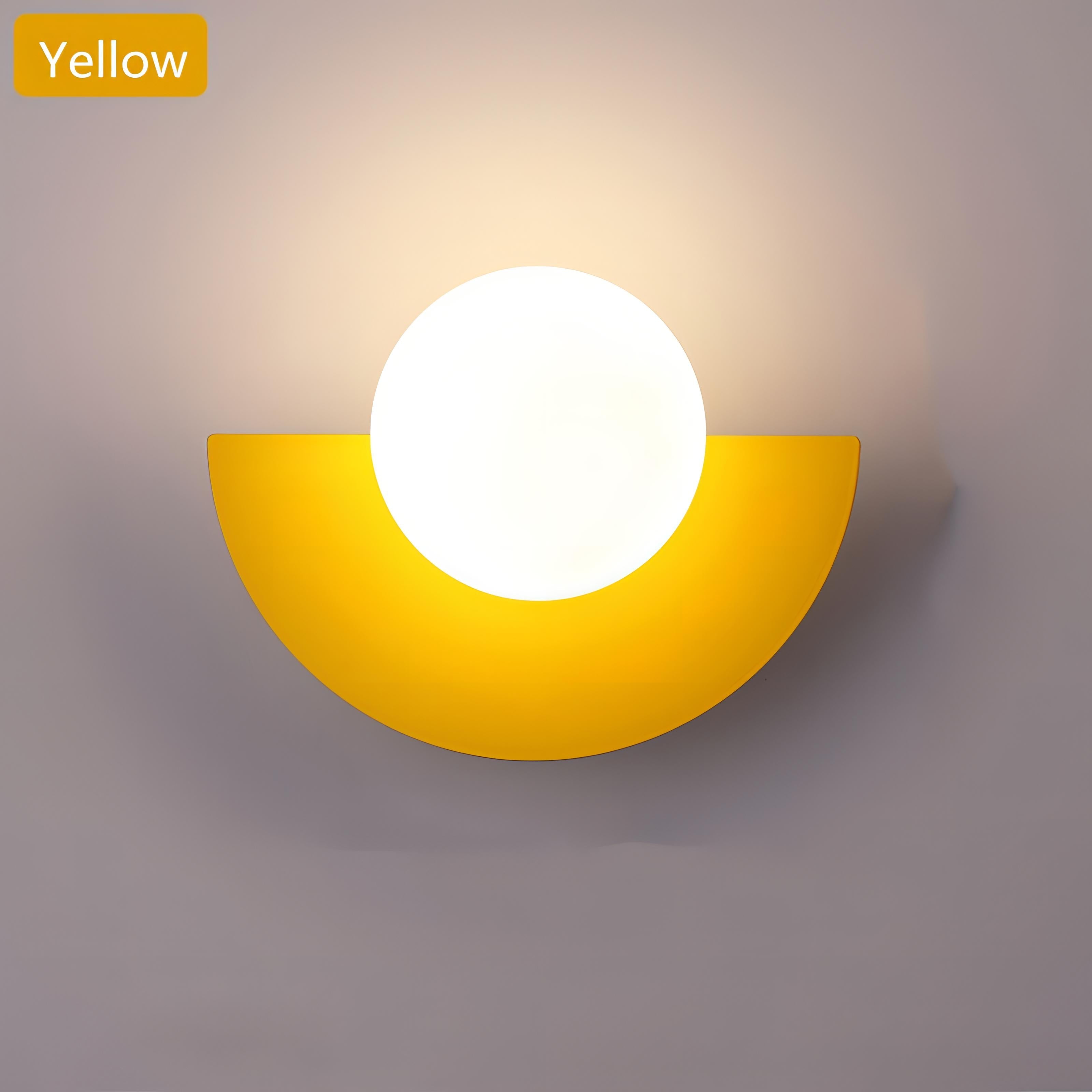 Nordic Semicircle Wall Lamp | Lumivisna