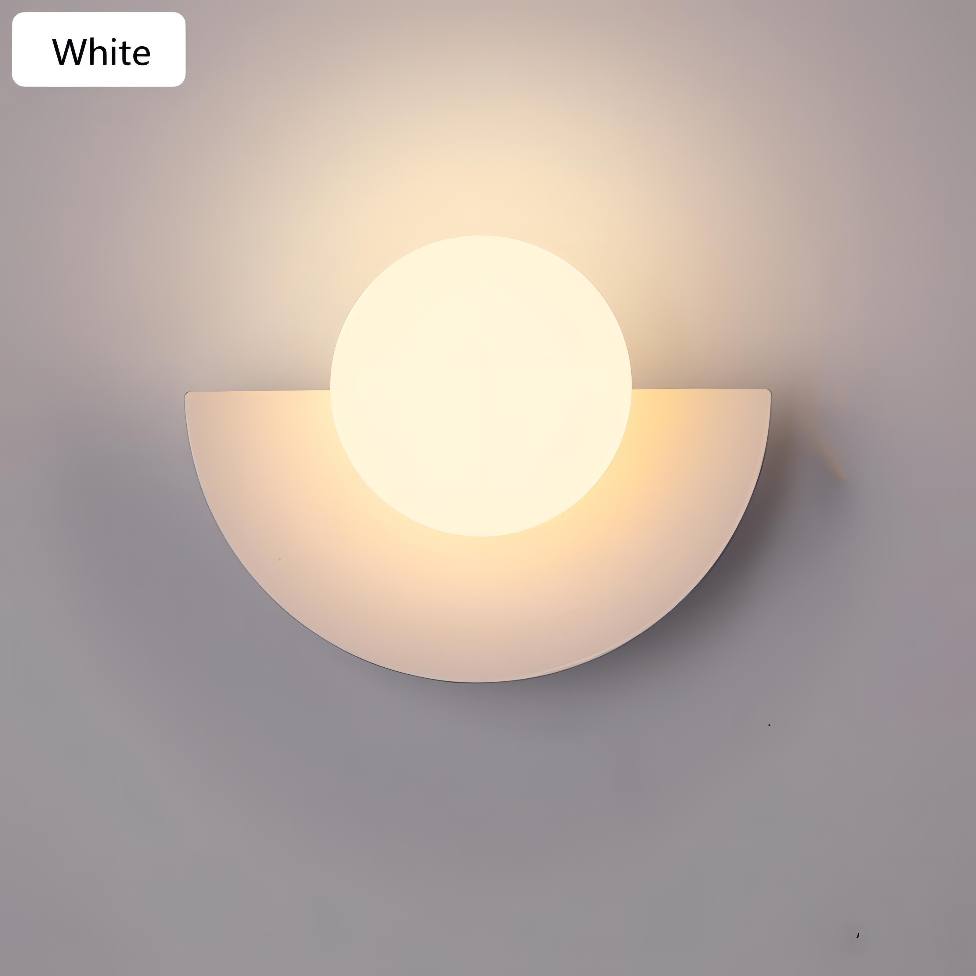 Nordic Semicircle Wall Lamp | Lumivisna