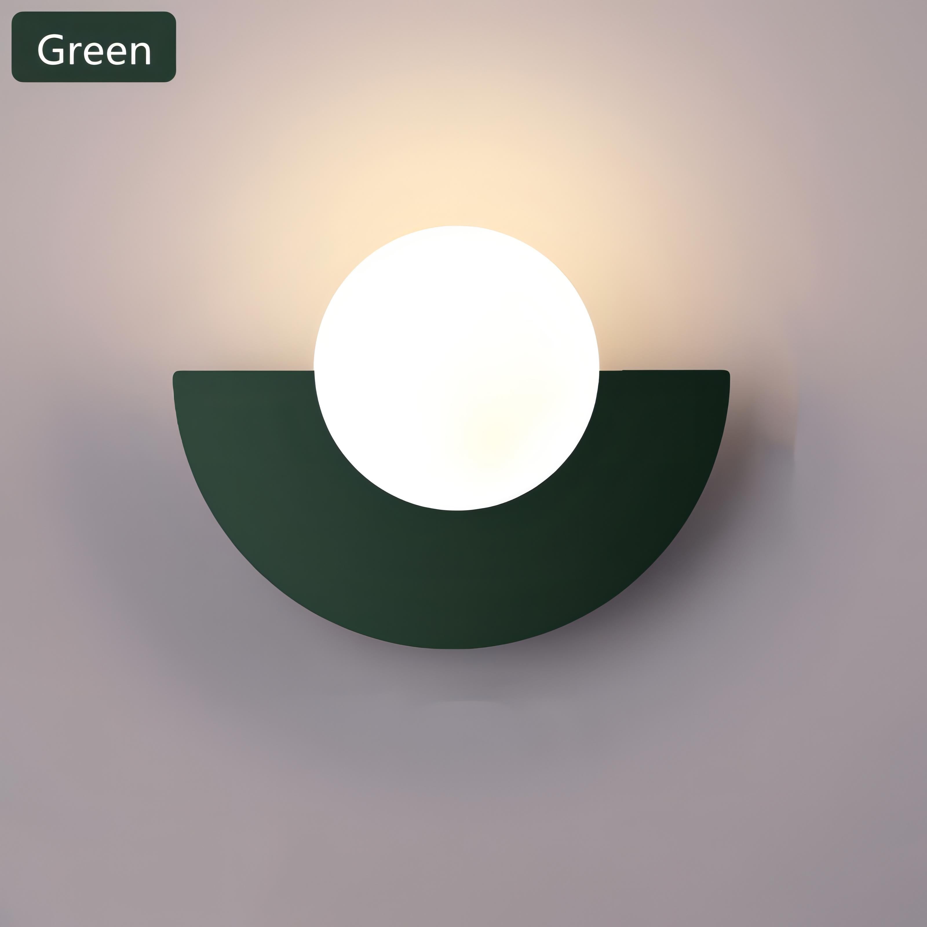 Nordic Semicircle Wall Lamp | Lumivisna