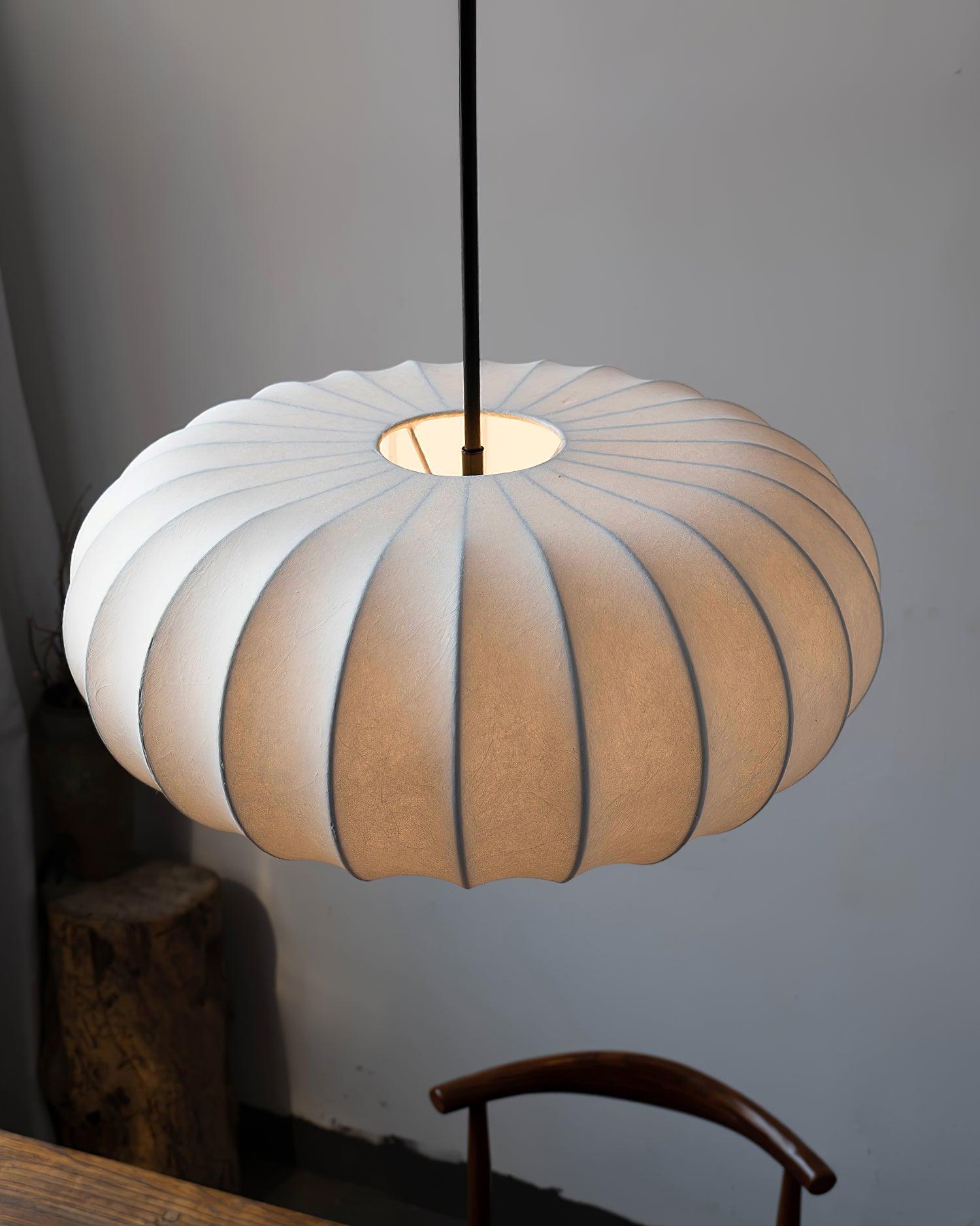 Pendant Light with Natural Materials | Lumivis