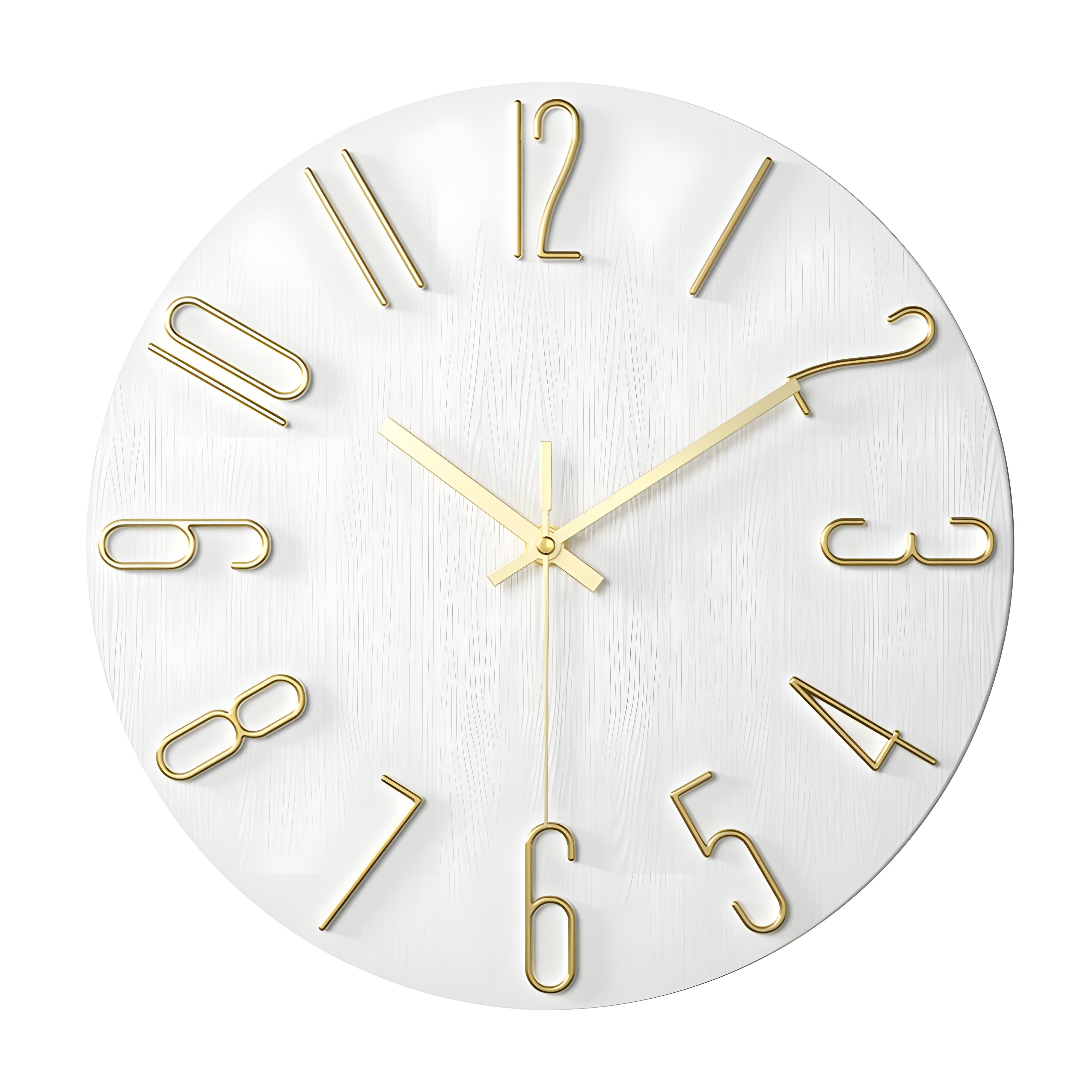 Quartz Wall Clock 30cm Silent Movement | Nalore