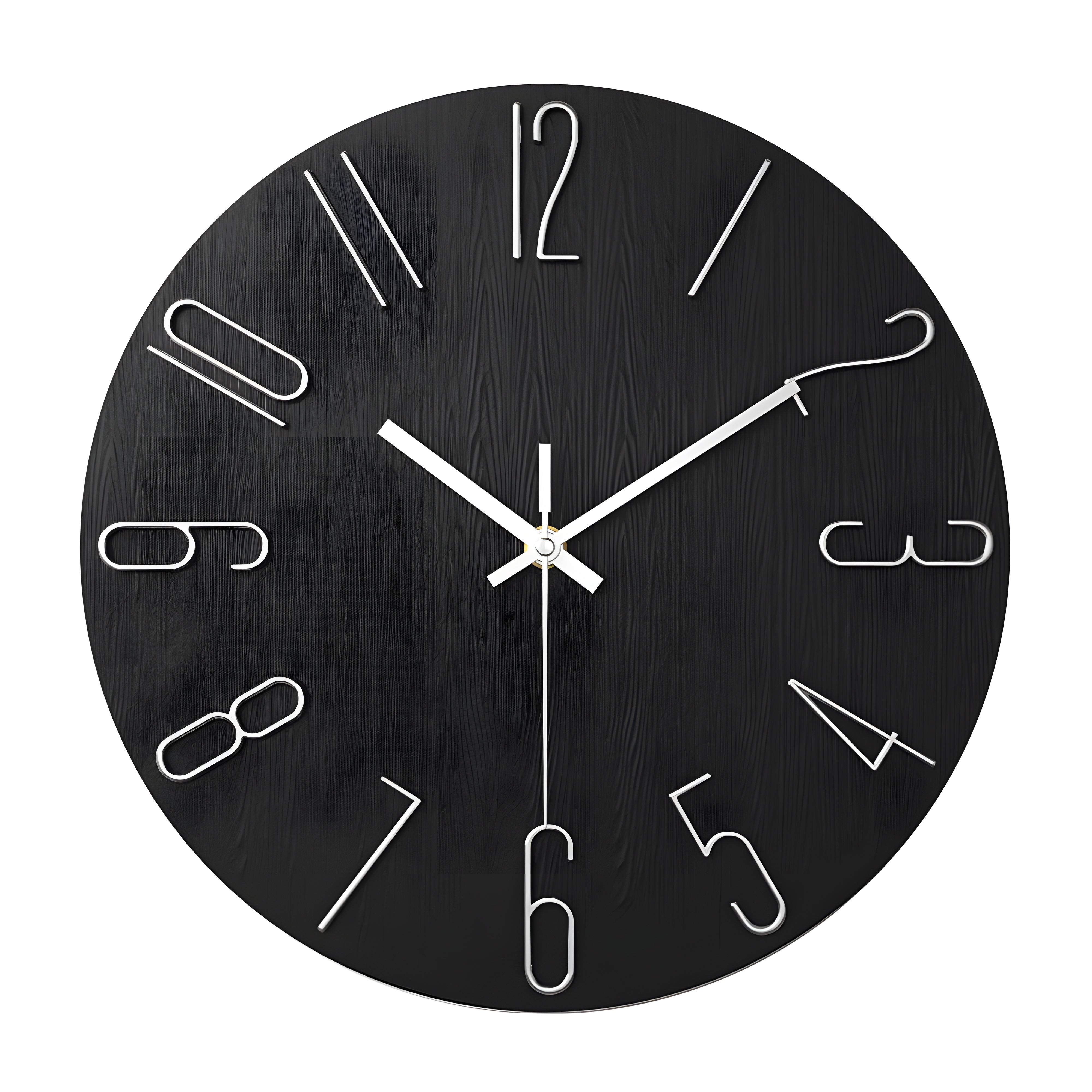 Quartz Wall Clock 30cm Silent Movement | Nalore