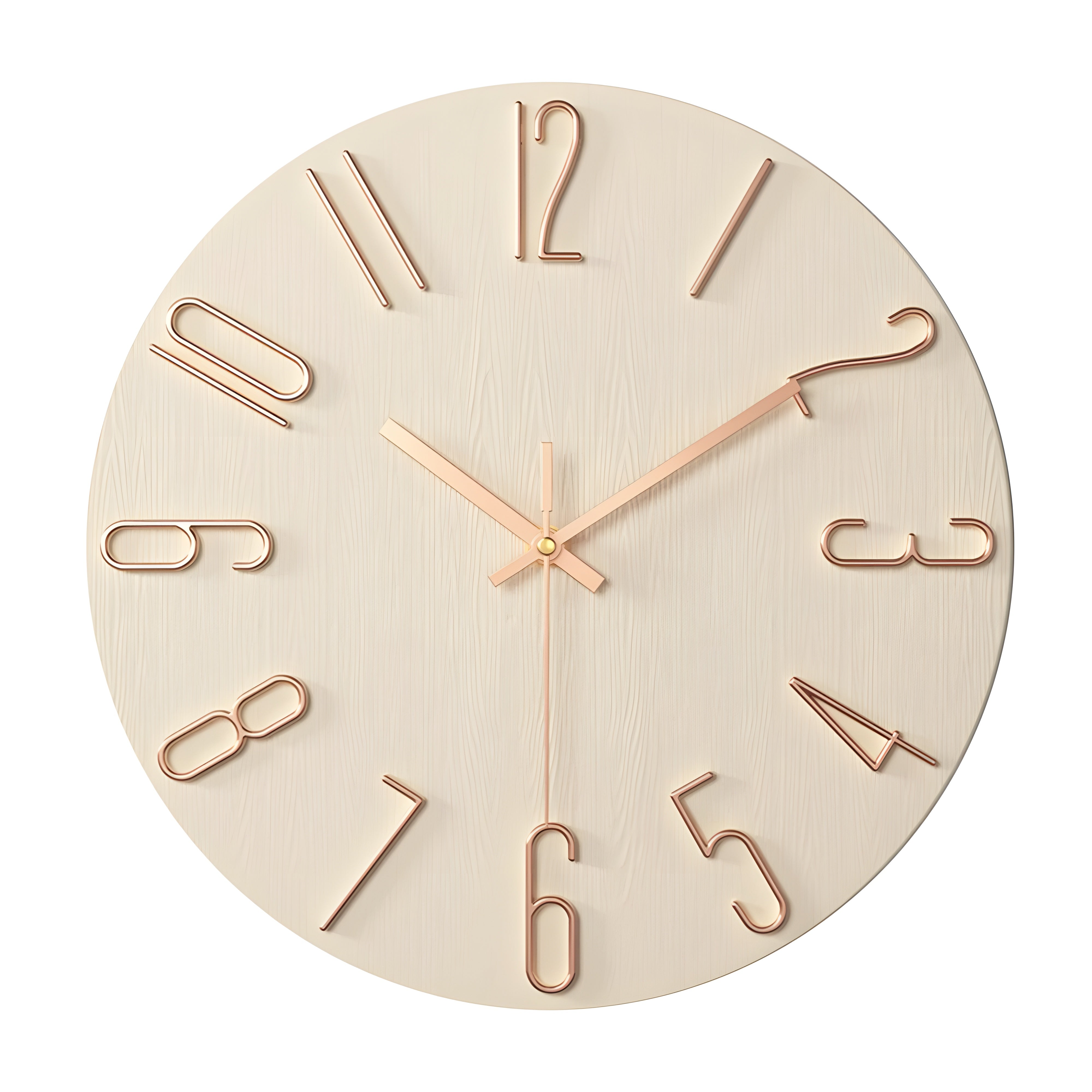 Quartz Wall Clock 30cm Silent Movement | Nalore