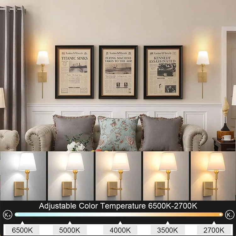 Rechargeable Wireless Wall Light Set | Lumivolt