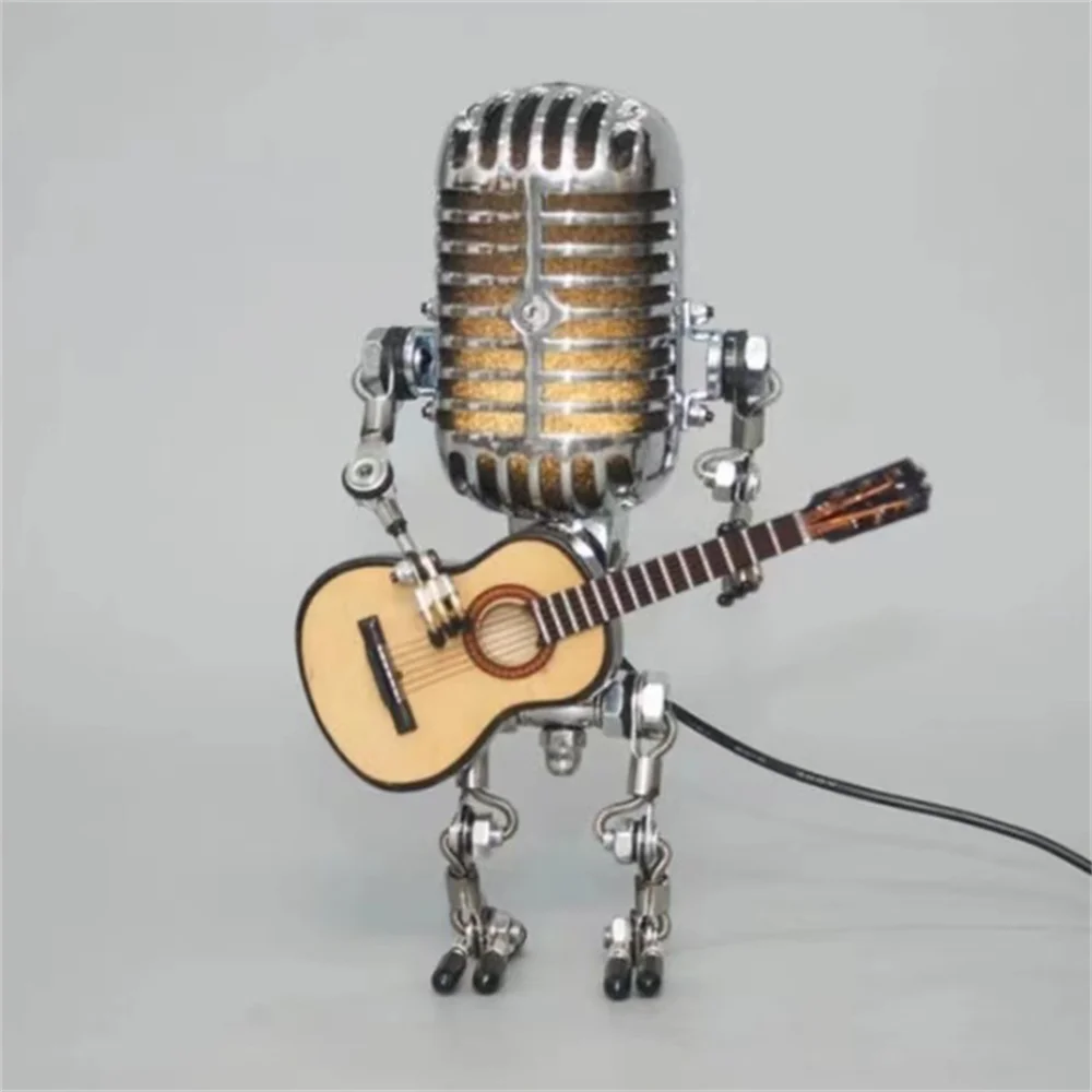 Robot Lamp with Guitar | Lumigear