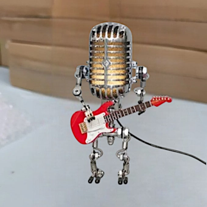 Robot Lamp with Guitar | Lumigear
