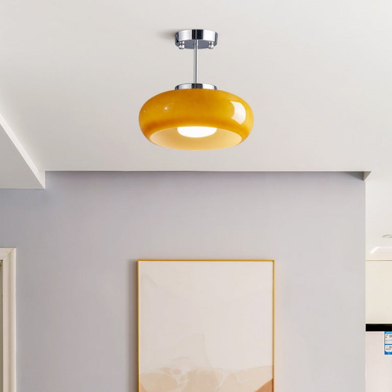 Round Flush Mount Ceiling Light | Glimmera